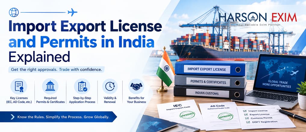 Import Export License and Permits in India