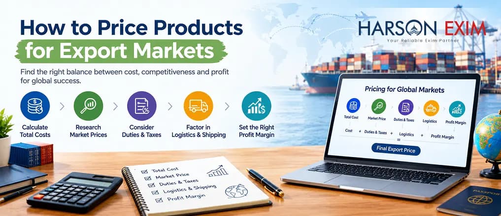 How to Price Products for Export Markets: A Guide